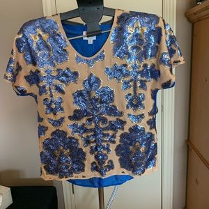 Nieman Marcus at Target sequin shirt